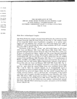 The Significance of the 3000 B.P. Hoko River Waterlogged Fishing Camp in Our Overall Understanding of Southern Northwest Coast Cultural Evolution