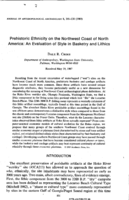 Prehistoric ethnicity on the Northwest Coast of North America: An evaluation of style in basketry and lithics