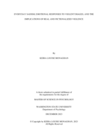 Everyday Sadism, Emotional Responses to Violent Images, and the Implications of Real and Fictionalized Violence