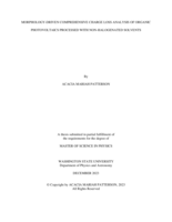 Morphology-Driven Comprehensive Charge Loss Analysis of Organic Photovoltaics Processed with Non-Halogenated Solvents