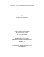 Fault Resilient Smart Power Distribution System