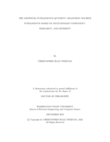 The Artificial Intelligence Quotient: Measuring Machine Intelligence Based on Multi-Domain Complexity, Similarity, and Diversity 