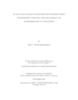 An End-To-End Learning Framework for Supporting Green Neuromorphic Computing: From RRAM Design and Microfabrication to Applications