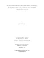 Utilizing a Non-Destructive Approach to Improve Uniformity of Phase 2 Fruit Samples in the Washington State University Apple Breeding Program