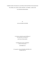 Understanding the Molecular Interactions Between the Major Food Polymers, Including Starch, Protein, and Fiber, as Impacted by Extrusion Processing
