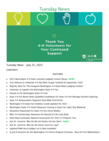 Tuesday News, July 25, 2023