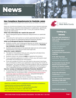Walla Walla County Extension Newsletter, January-February 2024