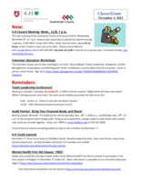 CloverGram, November 3, 2023