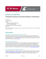 RCM News, October 2023