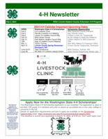 4-H Newsletter, February 2, 2024