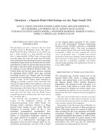 Qwu?gwes - A Squaxin Island tribal heritage wet site, Puget Sound, USA