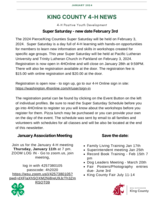 King County 4-H, January 2024