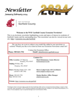 Garfield County Extension Newsletter, January-February 2024
