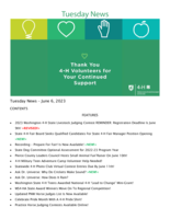 Tuesday News, June 6, 2023