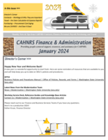 CAHNRS Business Center Newsletter, January 2024