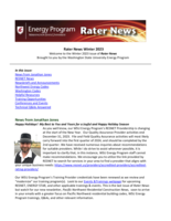 Rater News, Winter 2023