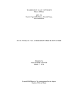 How to Not Play the Flute: A Guide on How to Read the How-To Guide