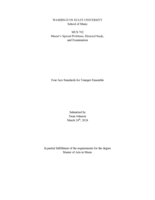 Four Jazz Standards for Trumpet Ensemble