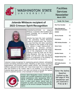 Facilities Focus Newsletter, March 2024