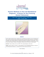 Nuclear medicine in oral and maxillofacial diagnosis: a review for the practicing dental professional