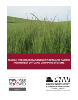 Italian Ryegrass Management in Inland Pacific Northwest Dryland Cropping Systems