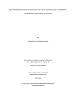REDUCING MELOIDOGYNE HAPLA (NORTHERN ROOT-KNOT NEMATODE) USING COVER CROPS, FALLOW PERIODS AND VITIS SPP. ROOTSTOCKS