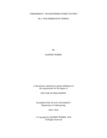 EXBODIMENT: TRANSFORMED SUBJECTIVITIES IN A THAI BHIKKHUNI TEMPLE