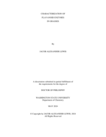 CHARACTERIZATION OF FLAVANOID ENZYMES IN GRASSES