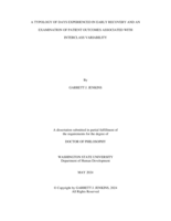 A TYPOLOGY OF DAYS EXPERIENCED IN EARLY RECOVERY AND AN EXAMINATION OF PATIENT OUTCOMES ASSOCIATED WITH INTERCLASS VARIABILITY