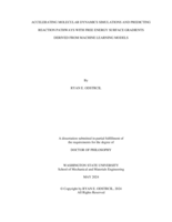 Accelerating Molecular Dynamics Simulations and Predicting Reaction Pathways with Free Energy Surface Gradients Derived From Machine Learning Models