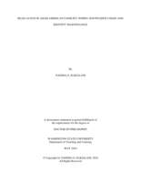 Read-Aloud in Arab American Families' Homes: Knowledge Chain and Identity Maintenance