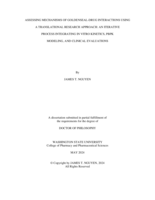 ASSESSING MECHANISMS OF GOLDENSEAL-DRUG INTERACTIONS USING A TRANSLATIONAL RESEARCH APPROACH: AN ITERATIVE PROCESS INTEGRATING IN VITRO KINETICS, PBPK MODELING, AND CLINICAL EVALUATIONS