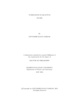 Turbulence in Quantum Fluids