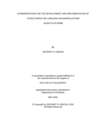 Considerations for the Development and Implementation of Structures for Lossless Ion Manipulations (SLIM) Platforms