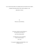 EVALUATING TREATMENT OF STORMWATER CONTAMINANTS BY GREEN STORMWATER INFRASTRUCTURE USING CHEMICAL AND BIOLOGICAL TOOLS