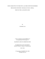 Using narratives to evoke Fetal Alcohol Spectrum Disorder prevention intention: The role of guilt appeal, point of view, and motivation
