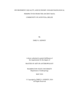 Environment, Equality, and Economy: Zooarchaeological Perspectives from the Ancient Maya Community of Aventura, Belize