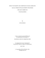 Impact of Warmth and Competence on Job Candidates: Racial Stereotype Management Strategies for Asian Americans on Social Media