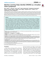 Machine Learning Helps Identify CHRONO as a Circadian Clock Component