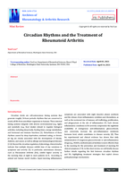 Circadian Rhythms and the Treatment of Rheumatoid Arthritis