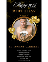 Ed Carriere’s 90th Birthday Biographical Background and Awards