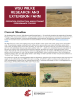 WSU Wilke Research and Extension Farm operation, production, and economic performance for 2023