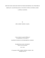 DROUGHT, BURN, DROUGHT: EFFECTS OF DROUGHT BEFORE AND AFTER FIRE ON MORTALITY AND PHYSIOLOGICAL FUNCTION IN PINUS CONTORTA SUBSP. LATIFOLIA SAPLINGS