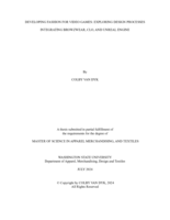 DEVELOPING FASHION FOR VIDEO GAMES: EXPLORING DESIGN PROCESSES INTEGRATING BROWZWEAR, CLO, AND UNREAL ENGINE
