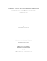 EXPERIMENTAL STUDIES OF MEAN-FIELD BOSE-EINSTEIN CONDENSATES AND BEYOND: JOSEPHSON PHYSICS, QUANTUM SCATTERING, AND A ZEEMAN LATTICE
