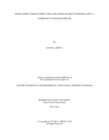 Where There's Smoke There's Fire: How Mixed Severity Wildfires Affect a Community of Wildlife Species