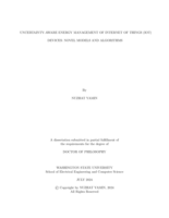 Uncertainty-Aware Energy Management of Internet of Things (IoT) Devices: Novel Models and Algorithms