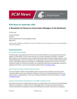 RCM News, September 2024