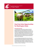 Duel-use solar opportunities for Washington State