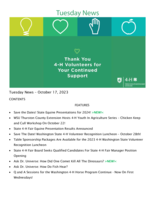 Tuesday News, October 17, 2023